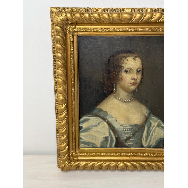 Portrait of Elizabeth Cavendish (Née Cecil), Countess of Devonshire (1620–1689) For Sale - Image 14 of 18