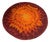 Vintage Round Wool Rug, 1970s For Sale