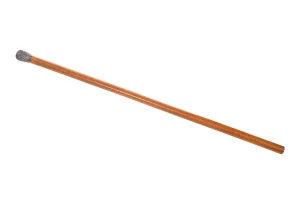 19th Century Silver Repousse Handle Walking Stick