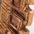 Glass Small Oval Gilt Resin and Pink Glass Mirror in the Manner of Line Vautrin For Sale - Image 7 of 7