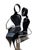 Vintage Raymond Karpuska Sculpture Modernist Figural Post-Modern Seated Lovers For Sale - Image 9 of 18
