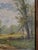 1920s Antique Signed Oil Landscape in Ornate Gilt Frame, Early 20th C For Sale - Image 5 of 9