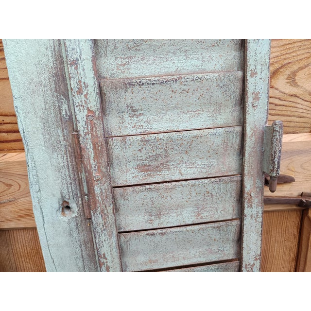 1920s Antique Patinated Metal Shutters, 1920s, Set of 12 For Sale - Image 5 of 16