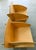 Vintage 1980s Postmodern Plywood Puzzle Chair and Ottoman For Sale - Image 14 of 18