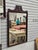Mid 20th Century Carved Wheat Grass Mahogany Frame Wall Mirror For Sale - Image 4 of 9