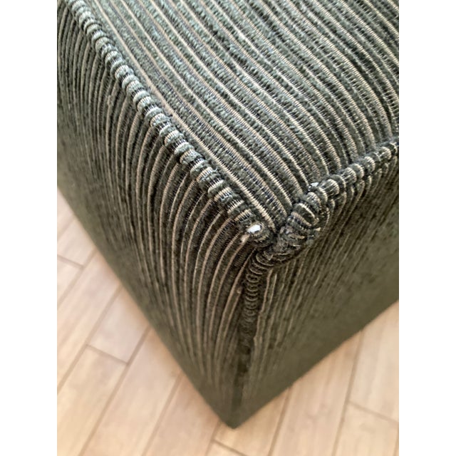 Textile Room & Board Ian Sofa - Green For Sale - Image 7 of 9