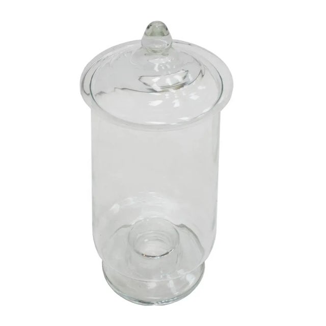 Mid-Century Modern Antique Cylindrical Vase For Sale - Image 3 of 10