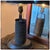Primitive Table Lamp - Irvin's Country Tinware Kettle Black For Sale - Image 11 of 12