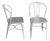 Wrought Iron Garden Chairs - A Pair For Sale