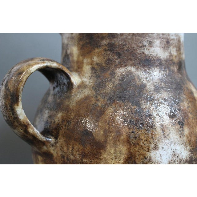 Large Vintage French Stoneware Decorative Pitcher by Alexandre Kostanda, 1960s For Sale - Image 15 of 18