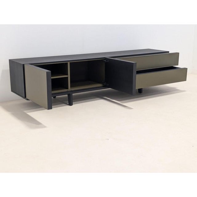 Product specification: condition: very good brand: poliform model: home hotel colour: black/green material: wood...