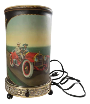 Vintage EconoLite Motion Lamp With Model T Car