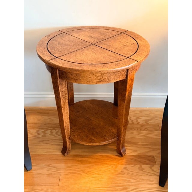 Wood Woodland Furniture Side Table For Sale - Image 7 of 7