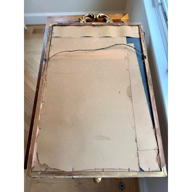 Vintage Giltwood Reeded Mirror For Sale - Image 10 of 10