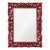 Chateau Mirror - Glossy Burgundy For Sale