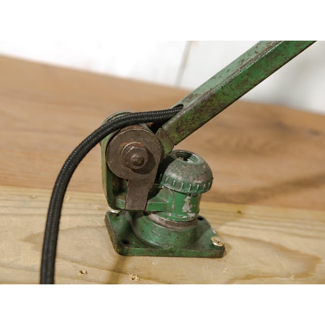 Industrial Four-Arm Machinist Lamp by E.D.L. Green, England, 1950s For Sale - Image 16 of 18