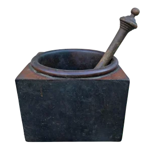 19th Century Kitchen Mortar and Pestle