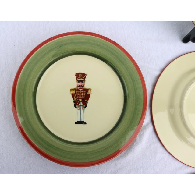 Christopher Radko Christopher's Tree Dessert Plates-Set of 7 For Sale In Cincinnati - Image 6 of 7