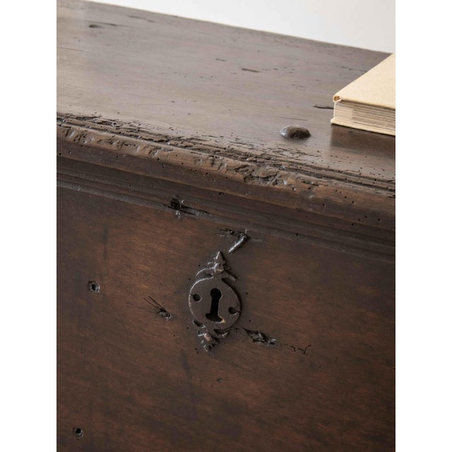 18th Century Walnut Trunk For Sale - Image 4 of 7