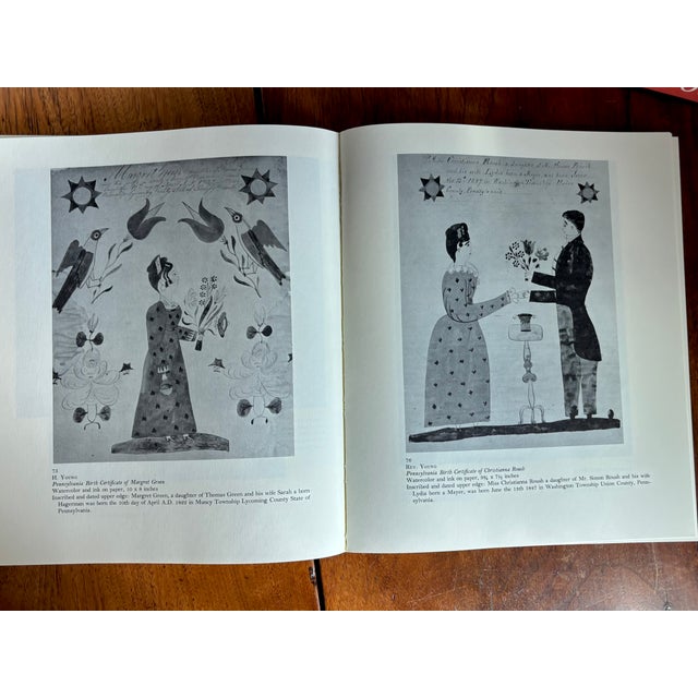 Beige 1973 First Edition "Nineteenth Century Folk Painting: Our Spirited Heritage" Museum Exhibition Art Book For Sale - Image 8 of 11
