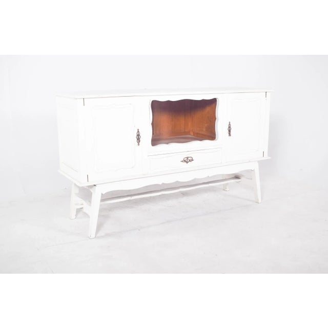Vintage European White Painted Sideboard, 1920s For Sale - Image 3 of 15