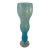 Vintage Murano Striped Glass Vase by Federico Scarpa For Sale