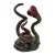 Contemporary Abstract Botanic Ceramic Sculpture by Jeremy Plotkin Wong For Sale