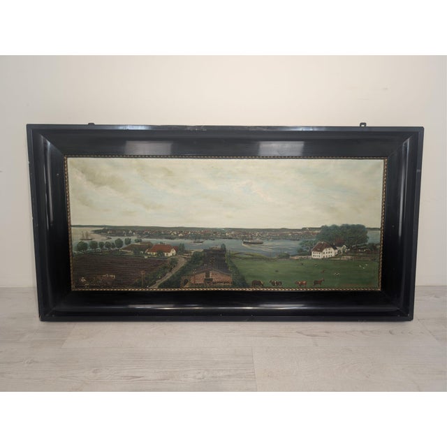 Landscape Composition, 1960s, Oil Painting on Canvas, Framed For Sale - Image 5 of 10