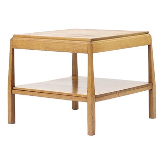 Art Deco Minimalist Side Table For Sale