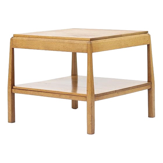 Art Deco Minimalist Side Table For Sale