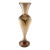 1970s Stuart Abelman Hand-Blown 14" Pulled Feather Art Glass Statement Vase For Sale