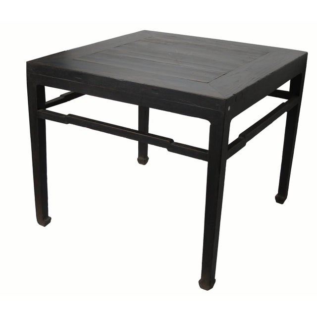 Chinese Antique Chinese Square Dining Table For Sale - Image 3 of 8
