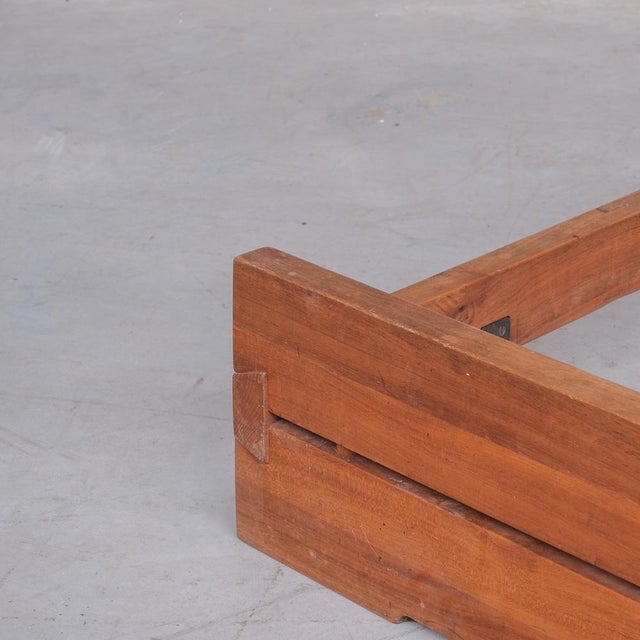 Mid-Century L02A Single Bed in Elm from Pierre Chapo For Sale - Image 11 of 13