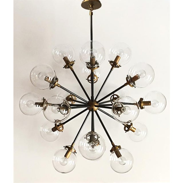 Restoration Hardware Bistro Globe Burst | Chairish