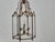 Tall French Wrought Iron Lantern With Glass Panels and Scroll Detailing - 1900s For Sale - Image 16 of 18