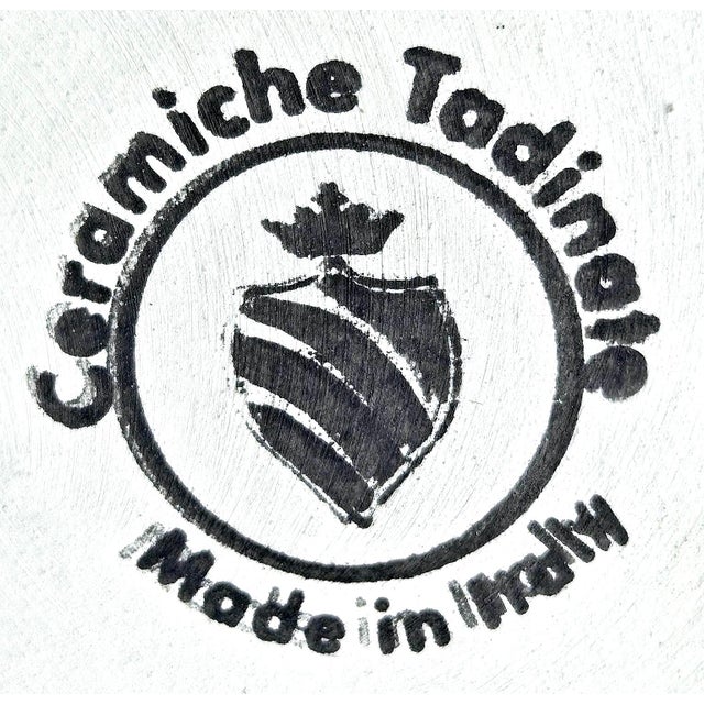 1970's Ceramiche Tadinate Vase For Sale - Image 12 of 12