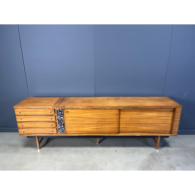 1960s Vintage Sideboard by Pieter De Bruyne for Al Meubel, 1960s For Sale - Image 5 of 9