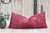 Beautiful hand-embroidered decorative silk pillow from the rich agricultural states of Punjab where artisans are famous...