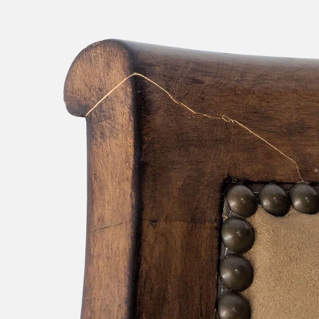 Tan Kreiss Furniture Thames Bar Stool For Sale - Image 8 of 10