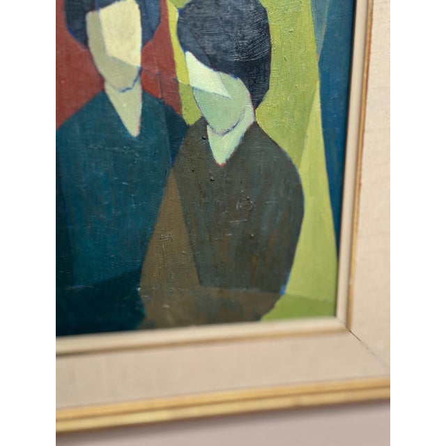 Sune Walberg, Figure Composition, 1960s, Oil on Panel, Framed For Sale - Image 11 of 18