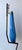 Blue Mid-Century Floor Lamp Brass Metal and Murano Glass by Vistosi, Italy, 1960s For Sale - Image 8 of 12