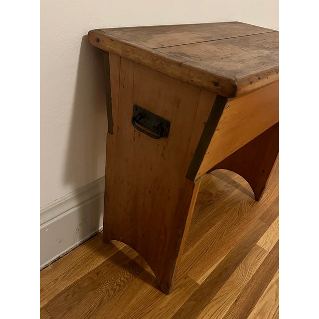 Farmhouse Antique Farmhouse Pine Dough Proofing Box For Sale - Image 3 of 4