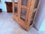 Brown Antique Farmhouse Display Cabinet in Natural Wood For Sale - Image 8 of 10