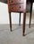 Antique Walnut Drop-Leaf Side Table With Two Drawers & Turned Legs For Sale In Miami - Image 6 of 12