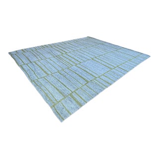 12ft X 15ft Stark Abstract Stipe Area Rug With Fika Weave For Sale