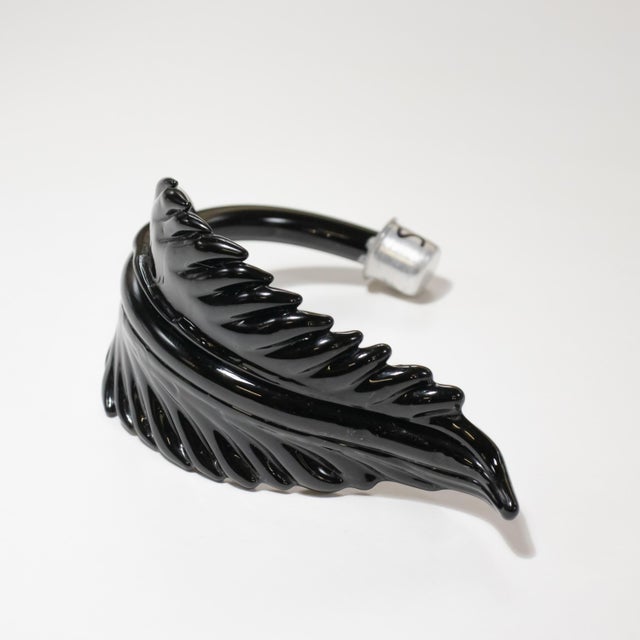 Ca’ Rezzonico’ Style Black & Clear Murano Glass Chandelier in the Manner of Giuseppe Briati For Sale - Image 12 of 18