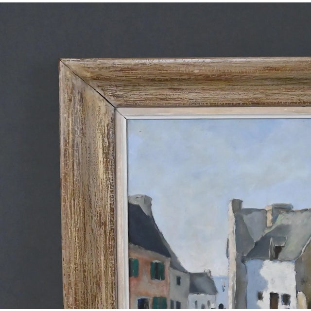 H. Albert, Village Scene, Oil on Canvas, 20th Century For Sale - Image 11 of 17