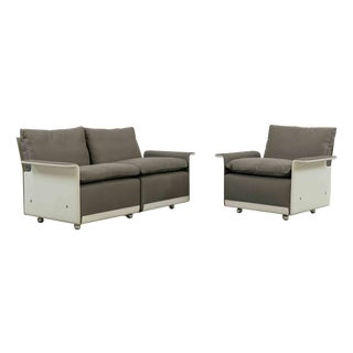 Model 620 Seating Group by Dieter Rams for Vitsœ, 1970s, Set of 2 For Sale