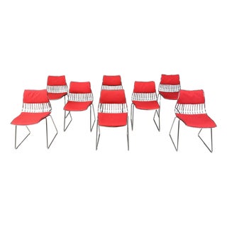 Dining Chairs by Rudi Verelst for Novalux, 1970s, Set of 8 For Sale