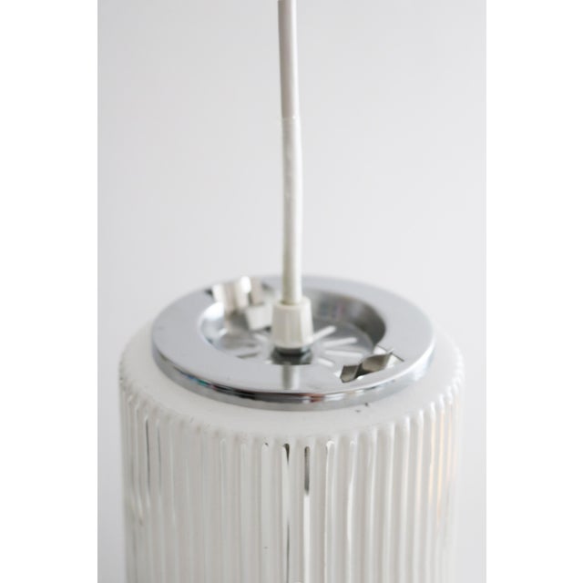 Large Pendant Lamp in Glass from Glashütte Limburg, Germany, 1970s For Sale - Image 9 of 10